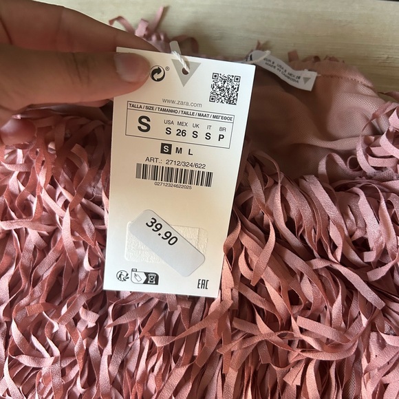 Zara Fringe Skirt - Picture 4 of 5